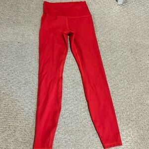 Gilly Hicks red leggings - size XS